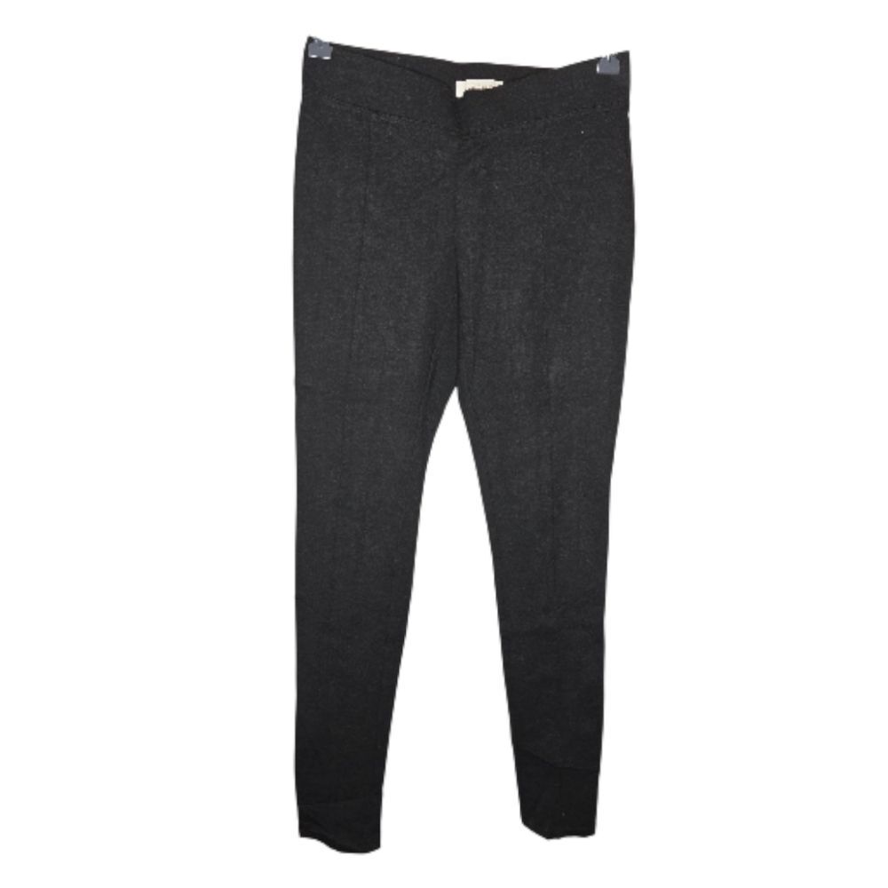 Cache Charcoal Gray Ponte Knit Legging Pants Size Small